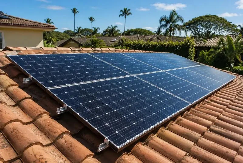 Installation de panneaux solaires à Renescure